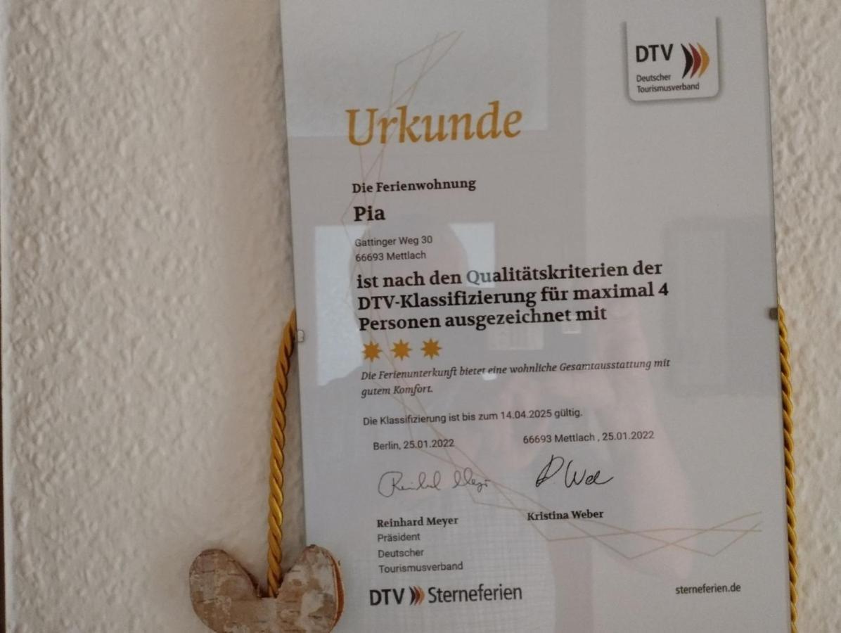 Ferienwohnung Pia Метлах Экстерьер фото